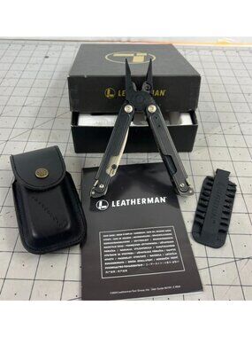 Leatherman Arc Obsidian Multitool Limited Edition W/Leather Sheath